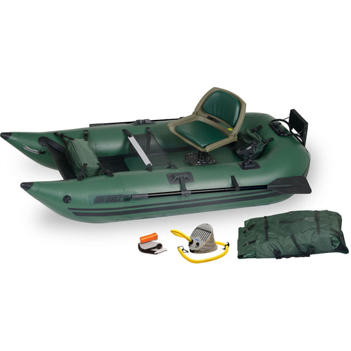 Sea Eagle 375fc FoldCat Inflatable Fishing Boat Deluxe Package