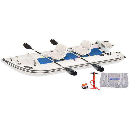 Sea Eagle FishSkiff™ 16 Inflatable Fishing Boat 2 Person Swivel