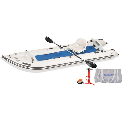 Sea Eagle FishSkiff™ 16 Inflatable Fishing Boat Solo Startup Package F —  Water Adventure Pro
