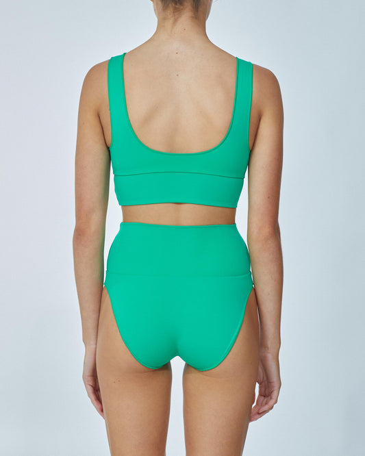 The Contour Swim Bodysuit in Black - Glue Store