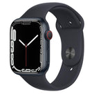 Apple Watch Series 7 (2021) GPS + Cellular 41 mm - Aluminium Midnight - Sport band Black