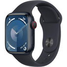 Apple Watch Series 9 (2023) GPS + Cellular 45 mm - Aluminium Midnight - Sport band Black