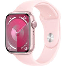 Apple Watch (Series 9) September 2023 - Wifi Only - 41 - Aluminium Pink - Sport band Pink