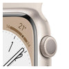 Apple Watch Series 10 (2024) GPS + Cellular 42 mm - Aluminium Rose Gold - Sport band Starlight