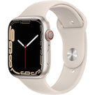 Apple Watch Series 7 (2021) GPS + Cellular 45 mm - Aluminium Starlight - Sport band Starlight