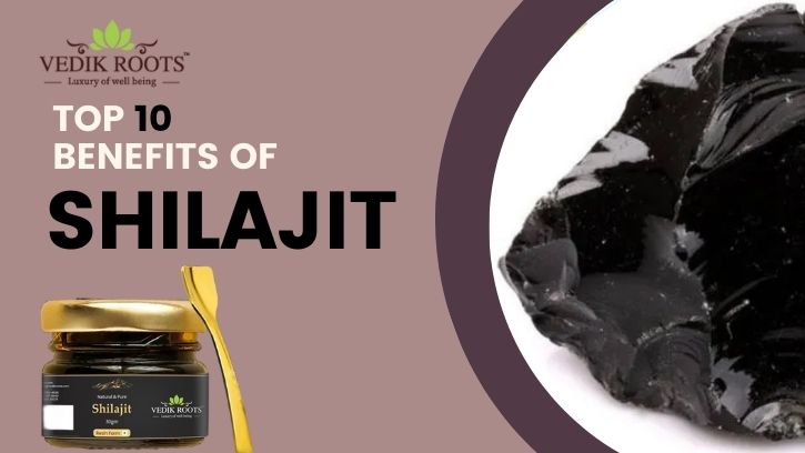       Top 10 Benefits of Shilajit - Vedikroots