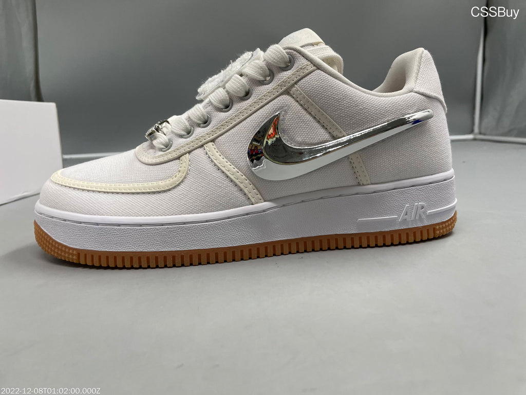 nike air force 1 low travis scott sail shoes