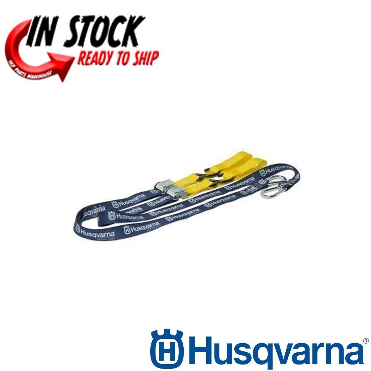Husqvarna Soft Tie Down With Carabiner Hooks UHP1500110