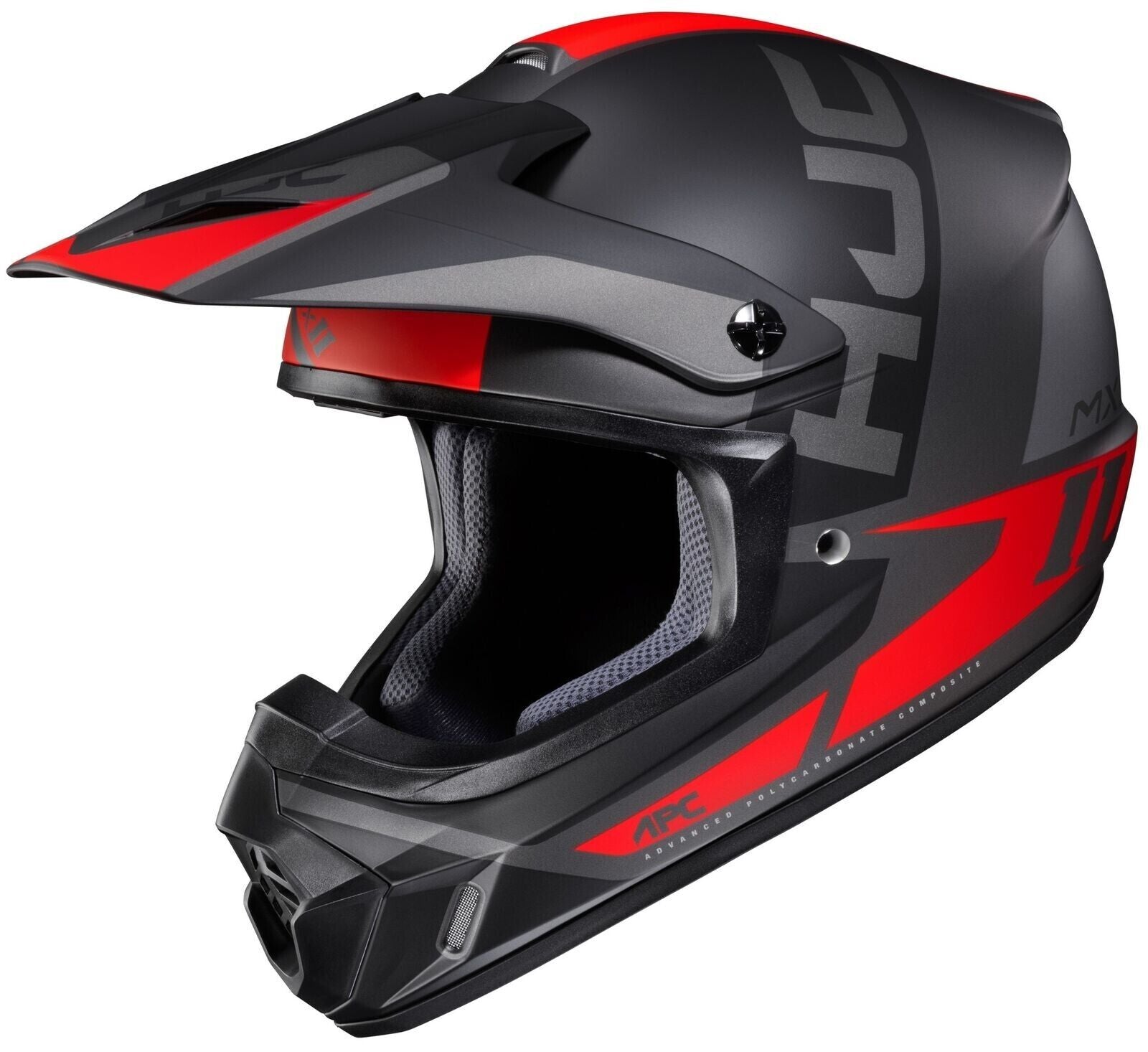 HJC CS-MX II Creed MX Offroad Helmet Red Size Small