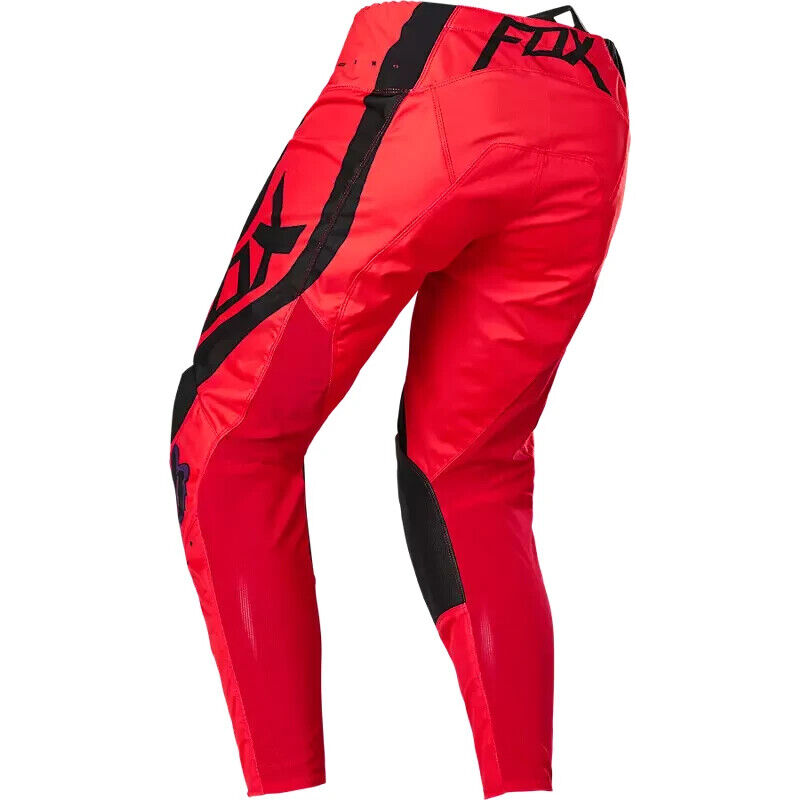 Fox Racing Youth Florescent Red 180 Venz Pants Heat Abrasion Resistant Stretch