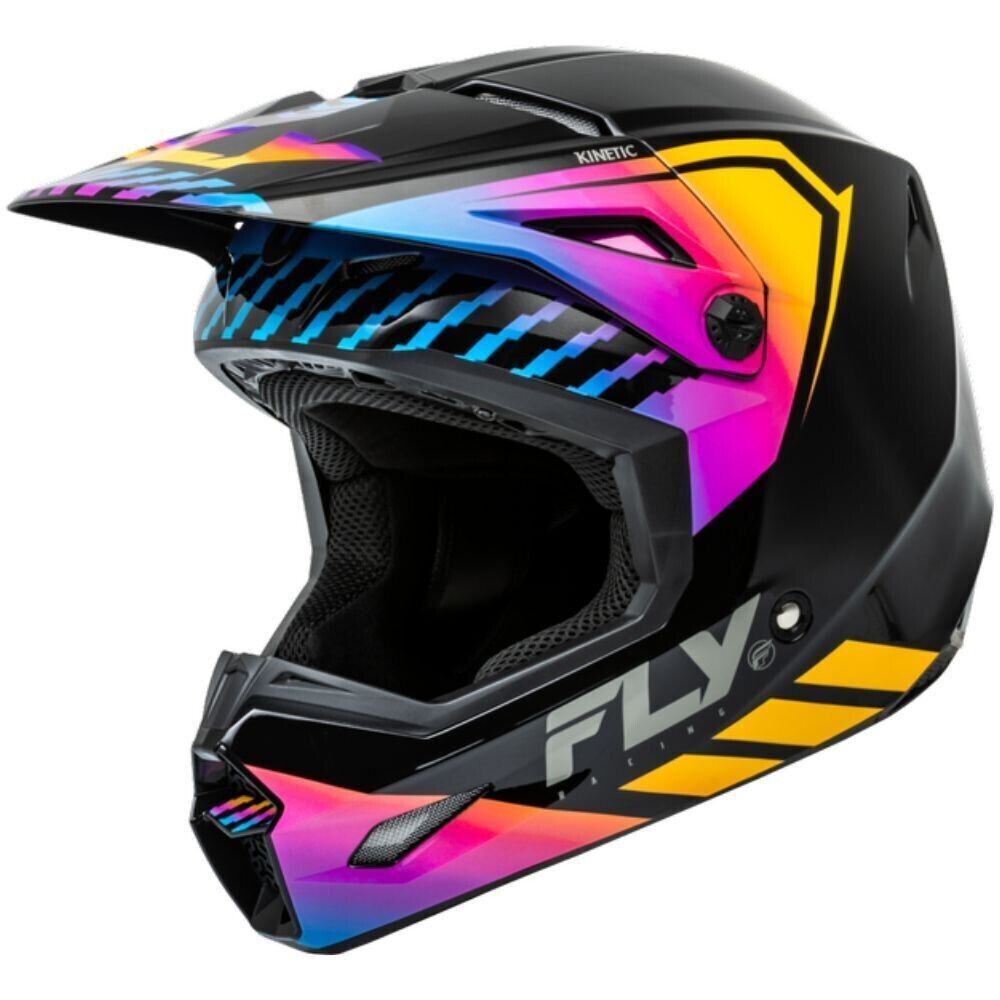 Fly Racing Mens Kinetic Menace Lightweight Protective Motocross Riding Helmets