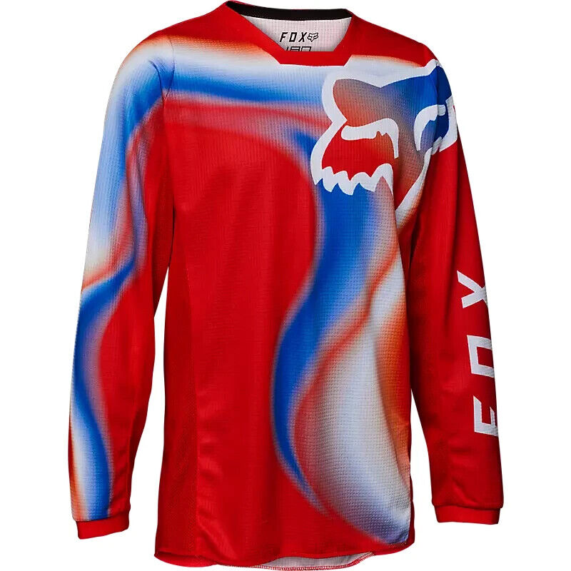 Fox Youth Flo Red 180 Toxsyk Jersey (Boys L) 29713-110-YL