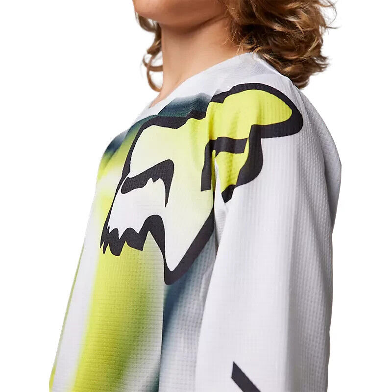 Fox Racing Youth 180 Toxsyk Jersey Size YXL (Fluorescent Yellow) 29713-130-YXL