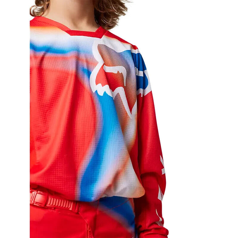 Fox Youth Flo Red 180 Toxsyk Jersey (Boys L) 29713-110-YL