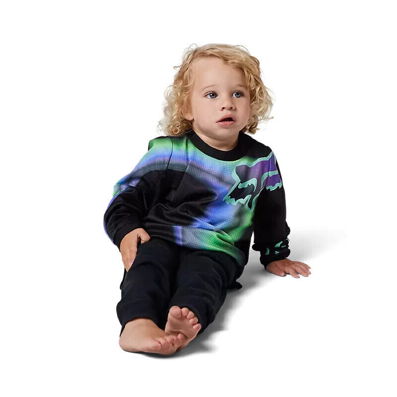 FOX RACING KIDS 180 TOXSYK MX JERSEY - BLACK - MOTOCROSS/OFFROAD