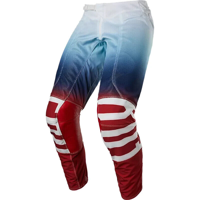 Fox Racing Airline Reepz Mens MX Offroad Pants Red/White/Blue