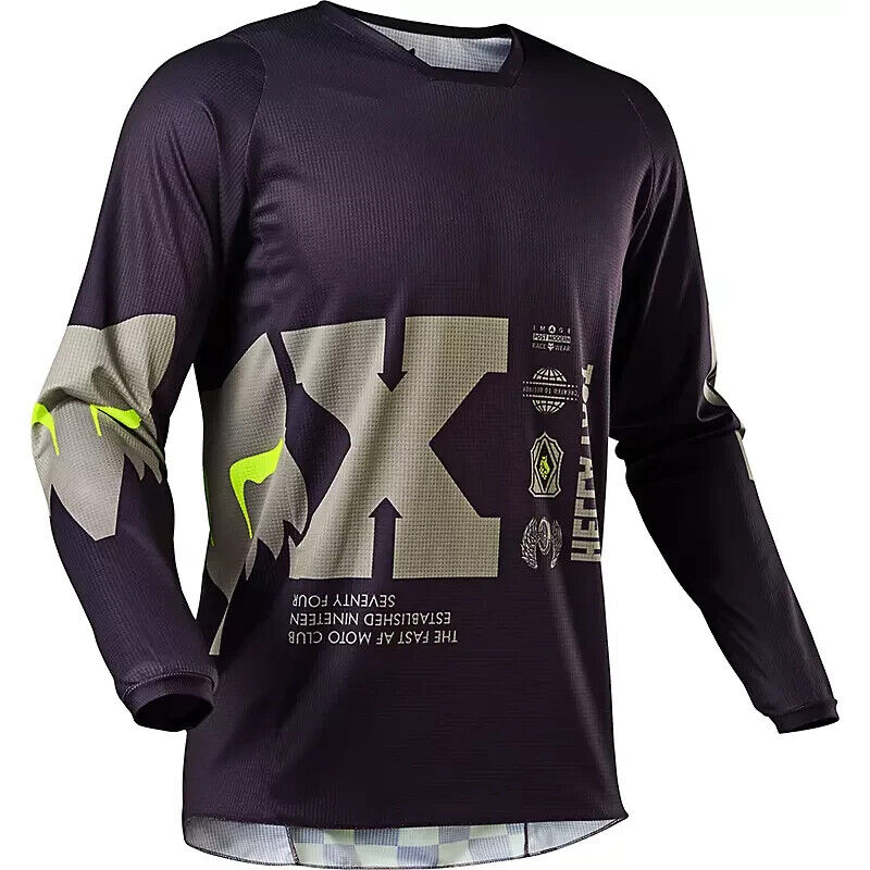 Fox Racing 180 Illmatik Adult Riding Jersey Size S Dark Purple