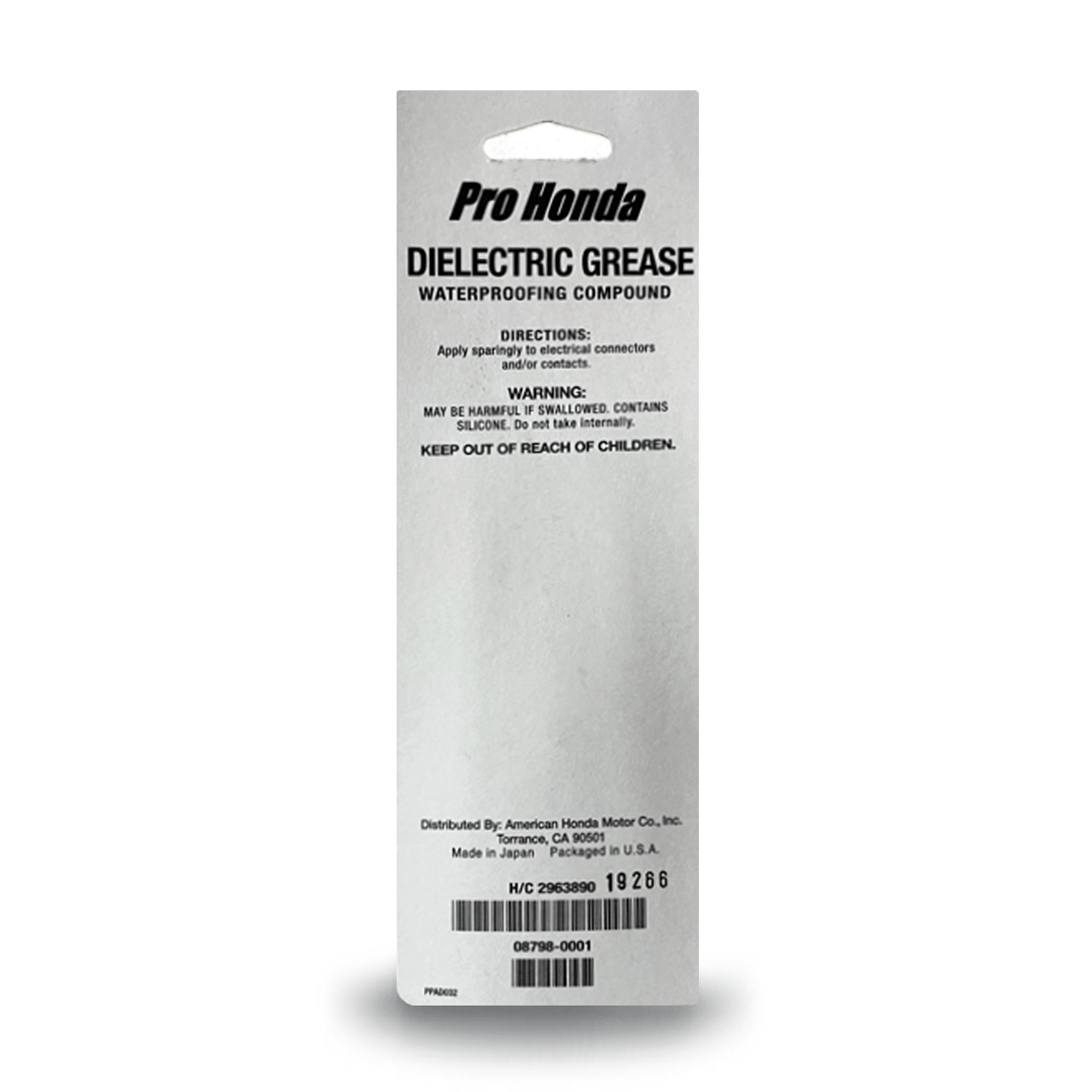 PRO HONDA Dielectric Grease 0.5oz Waterproofing Compound 08798-0001