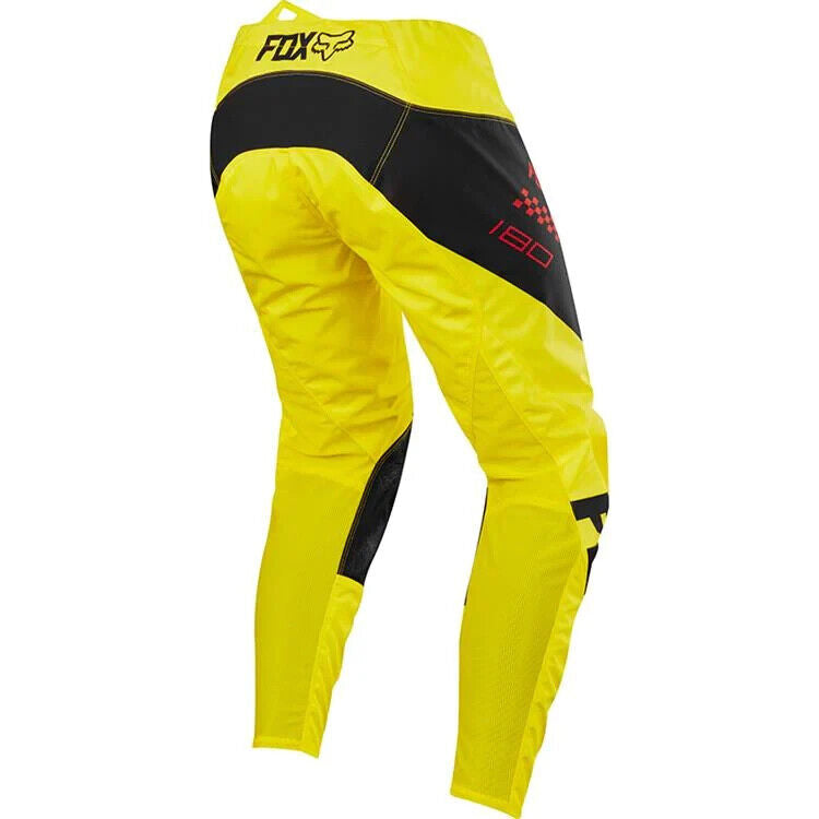 Fox Racing 180 Pants Off-Road MX Motocross Master Yellow Size YOUTH 24