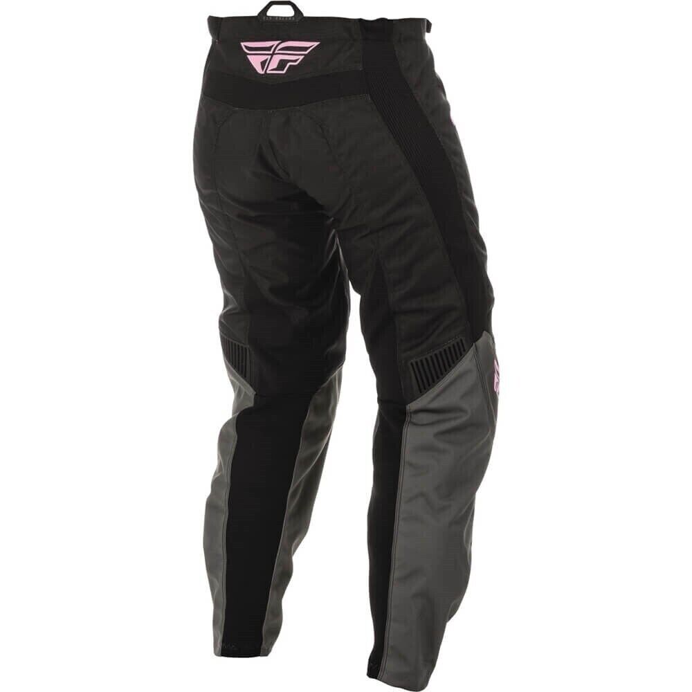 Fly Racing F-16 Girl's MX Pants Size 24 Grey/Black/Pink 375-83124