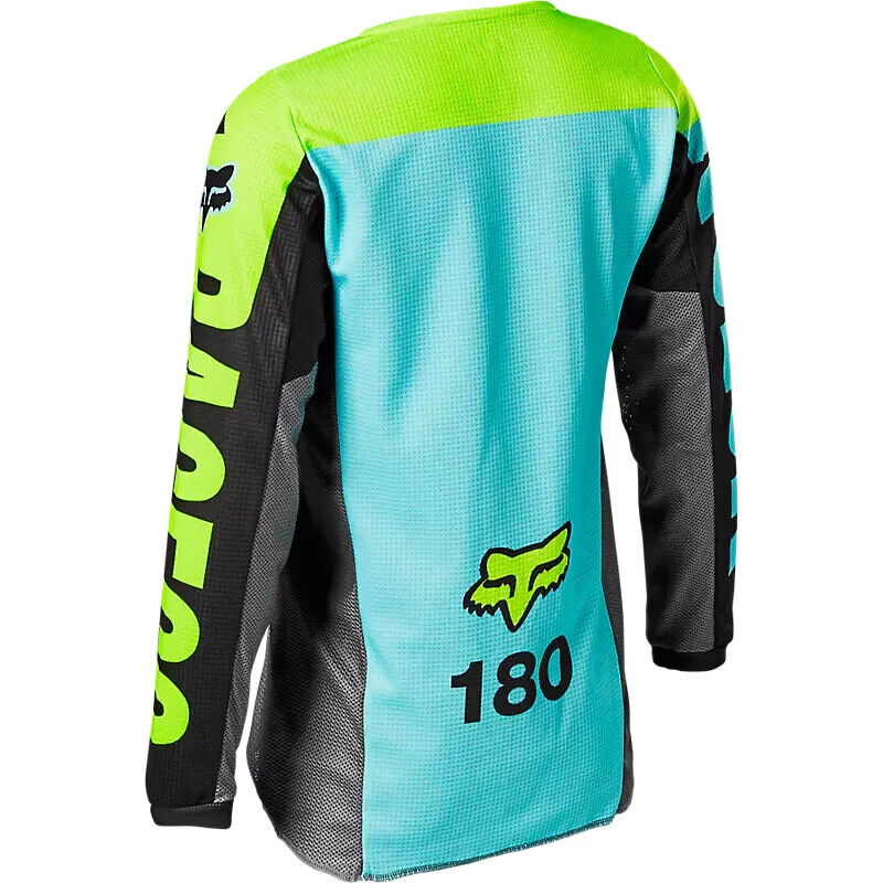Fox Racing 180 Trice Youth MX Offroad Jersey Teal