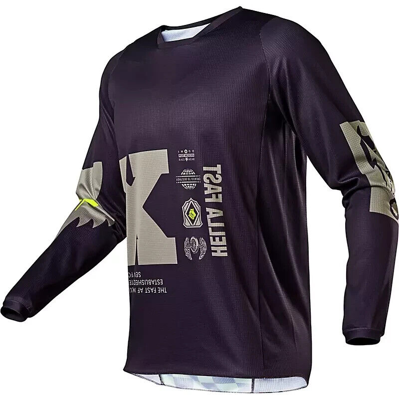 Fox Racing 180 Illmatik Adult Riding Jersey Size S Dark Purple