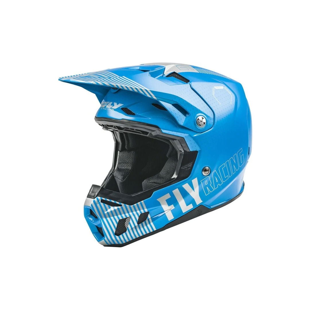 FLY RACING FORMULA CC PRIMARY ADULT HELMET XL BLUE 734303X