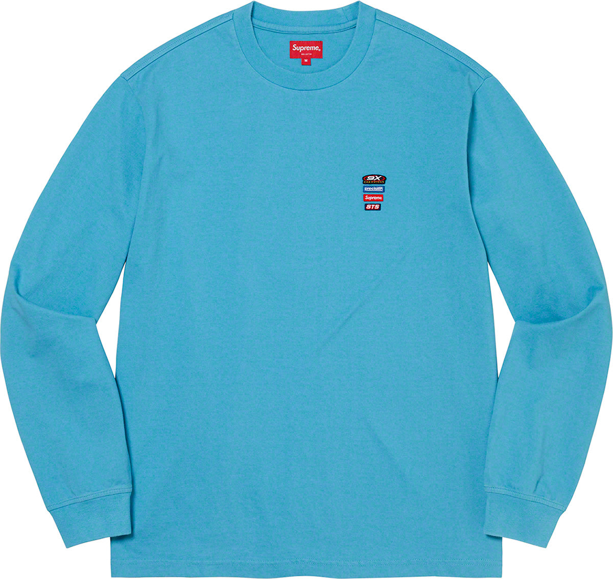 Supreme - Motion Logo Tee 'Faded Blue'