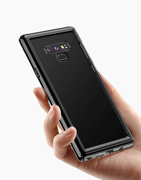 Airbags Series By Baseus Safety Flexible TPU Case For Note 9 T/Black