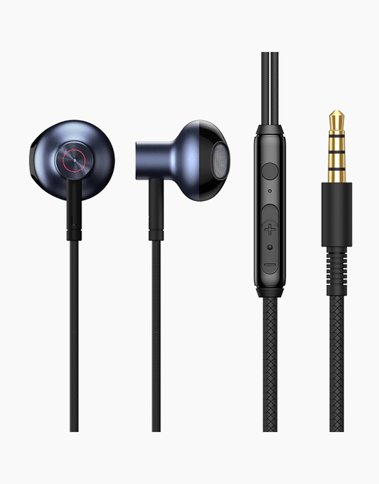 Baseus Encok 3.5mm Wired Earphone H19 Black