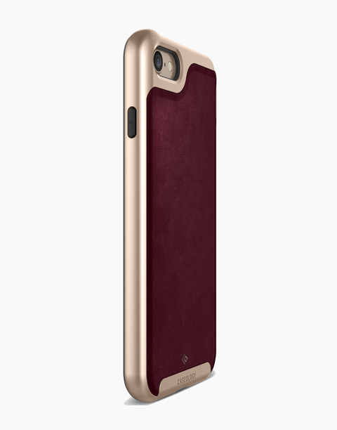 iPhone 7 Caseology Envoy Classic Rich Texture PU Leather Cherry Oak