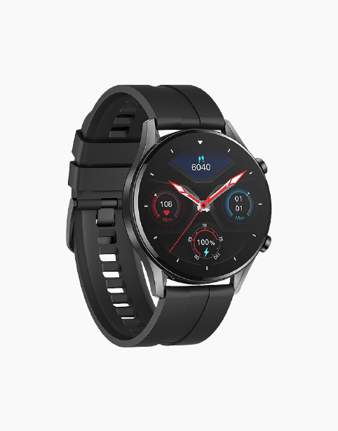 Xiaomi Imilab W12 Smartwatch, Arabic Support, IP68, Long Battery - Black