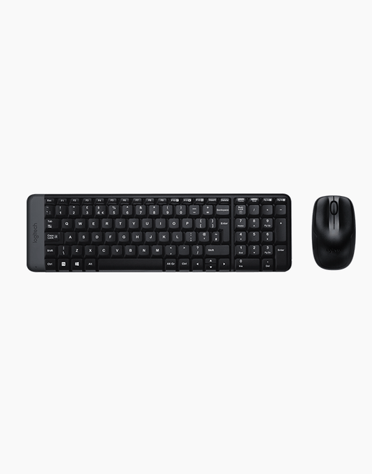 Logitech® Wireless Combo MK220 -Keyboard and Mouse- black