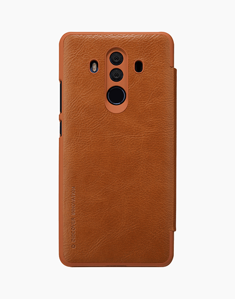 Qin Leather By Nillkin Smart Cover For Mate 10 Pro - Brown