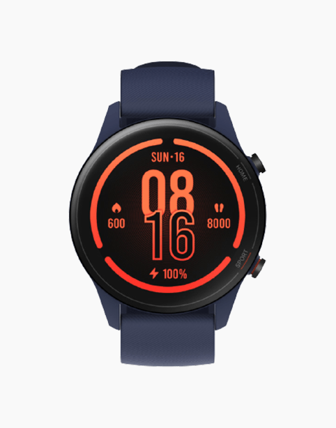 Mi Watch Smartwatch Health and Sport Tracking, SpO2 - Blue