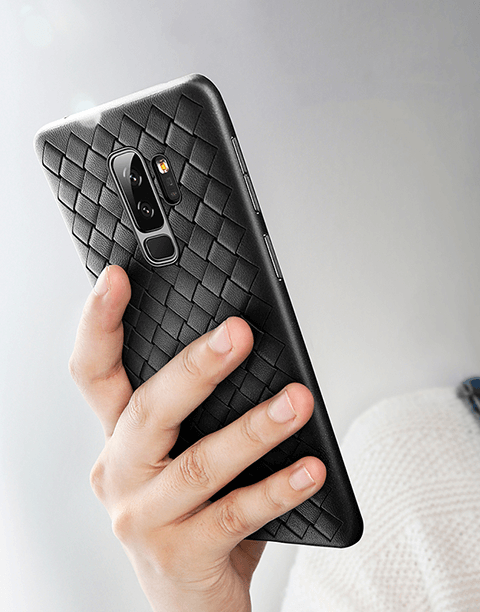 BV Weaving By Baseus Slim Flexible Case For Galaxy S9 Plus Black