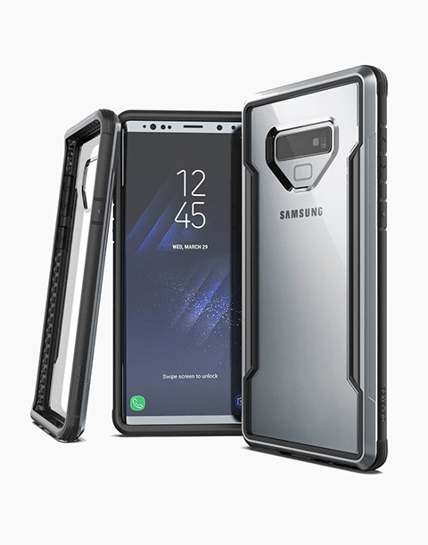 Defense Shield by X-Doria Anti Shocks Case Up To 3M For Note 9 - T/Black