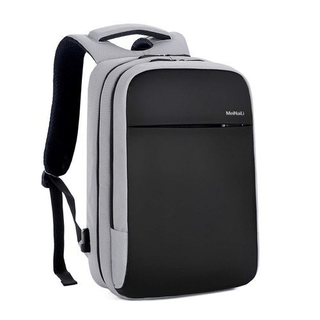 MEINAILI 1802 Laptop Backpack -15.6 Inch - Gray/Black