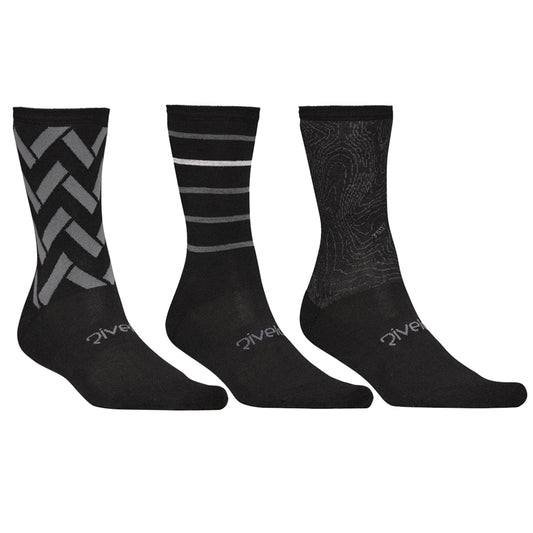 Vince Camuto Wide Rib Men's Crew Socks - 3 Pack - Free Shipping