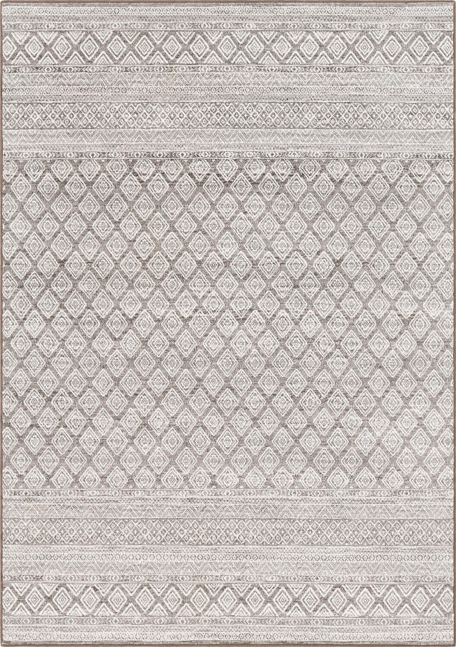 Surya Contempo CPO-3847 Gray Patterned Synthetic Rug