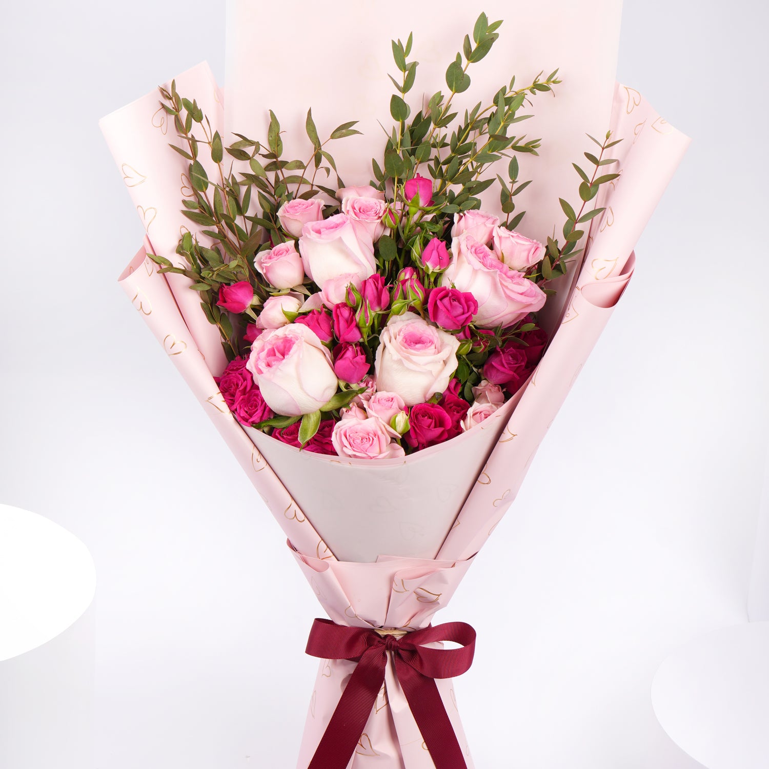 Personalised Name Flower Bouquet for Mom