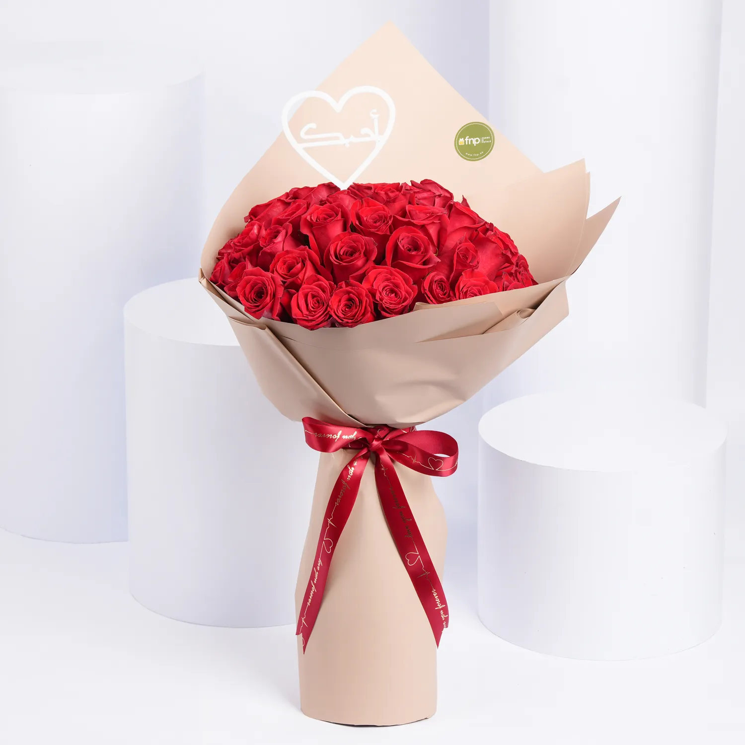 50 Red Roses Beautiful Love Bouquet