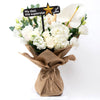 Beautiful White Flowers Bouquet | Father's Day