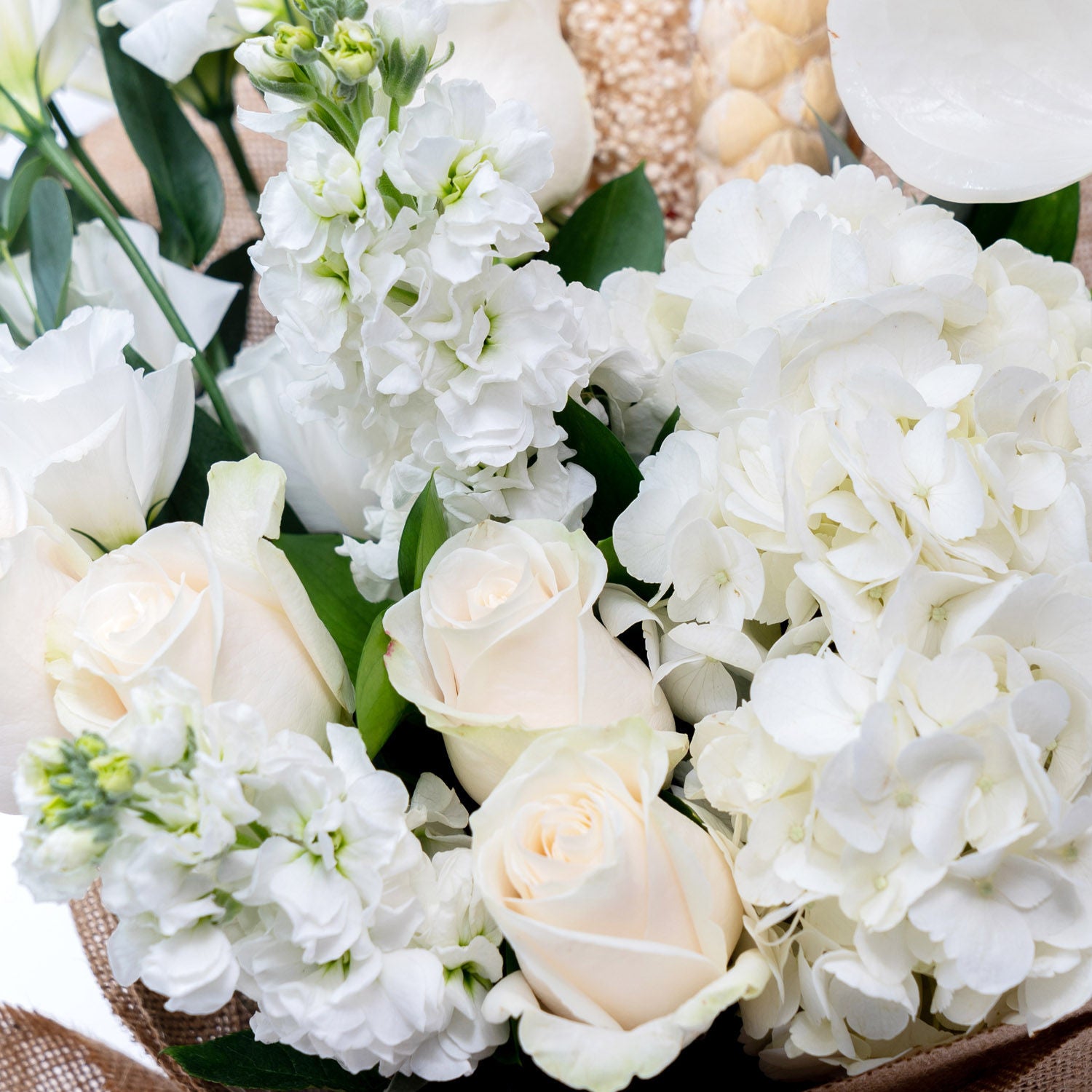 Beautiful White Flowers Bouquet