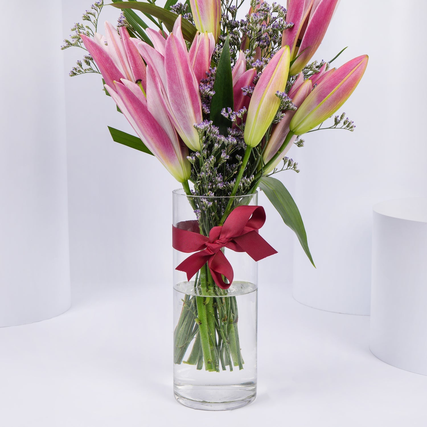 Grand Pink Petals Arrangement | Umrah