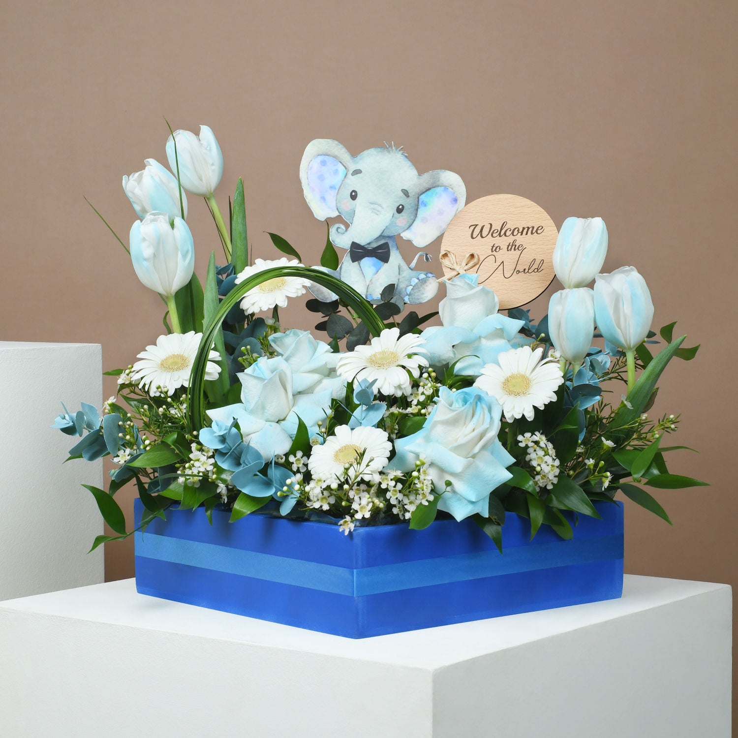 It's a Boy Mix Flower Arrangement