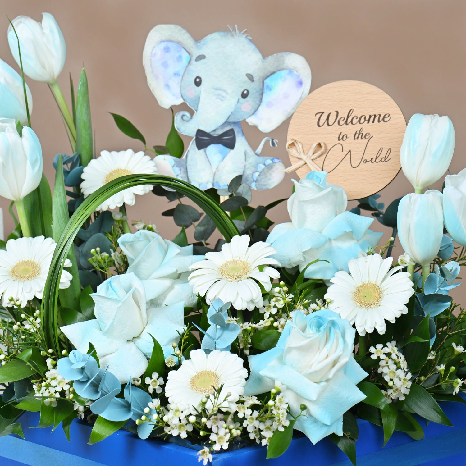 It's a Boy Mix Flower Arrangement