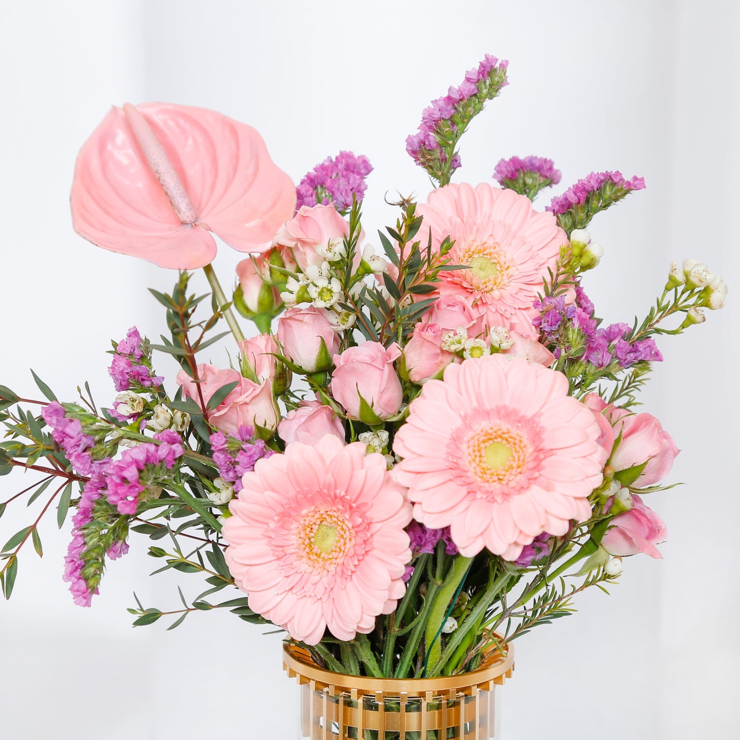 Mixed Flower Arrangement with Umrah Topper