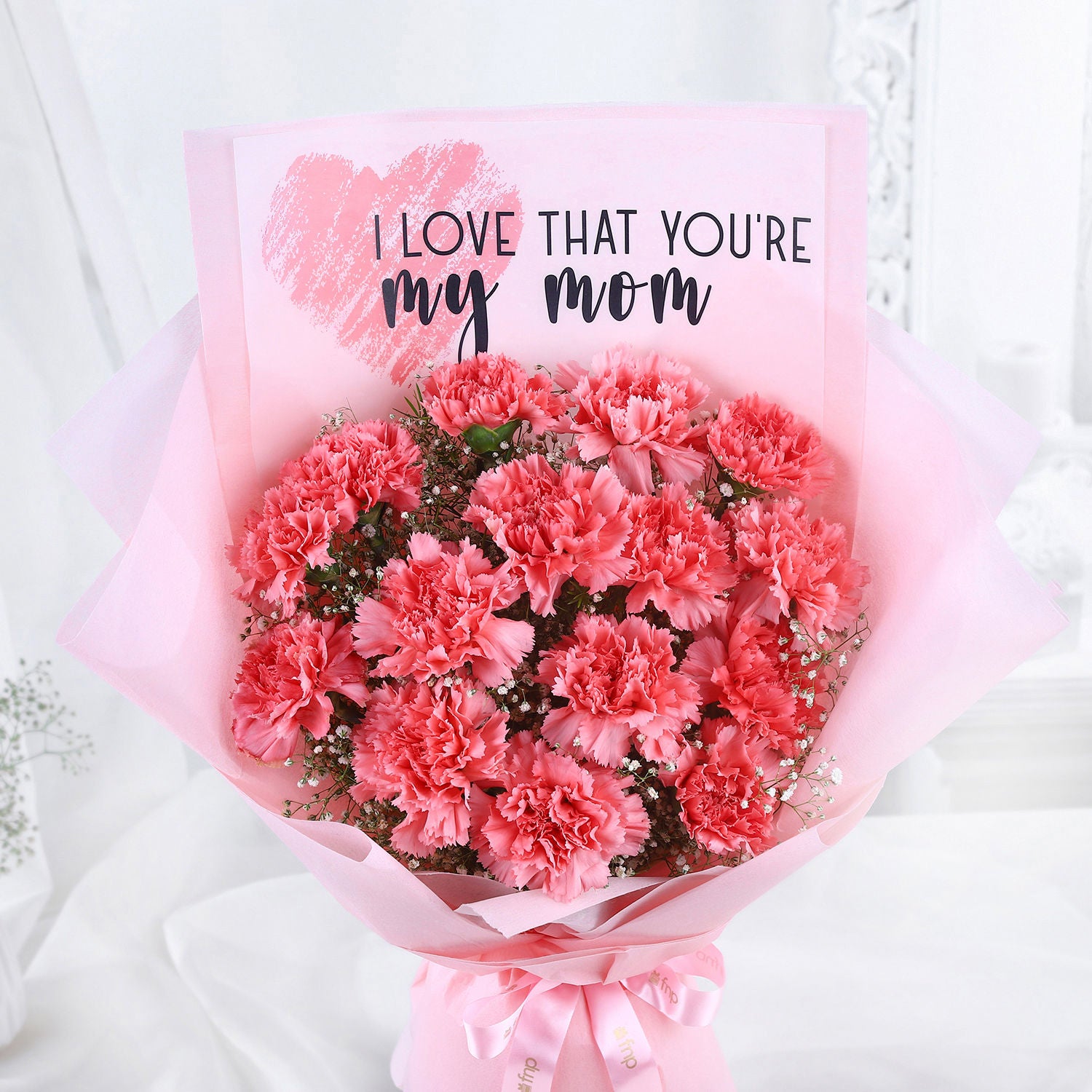 Mothers Love Carnation Bouquet