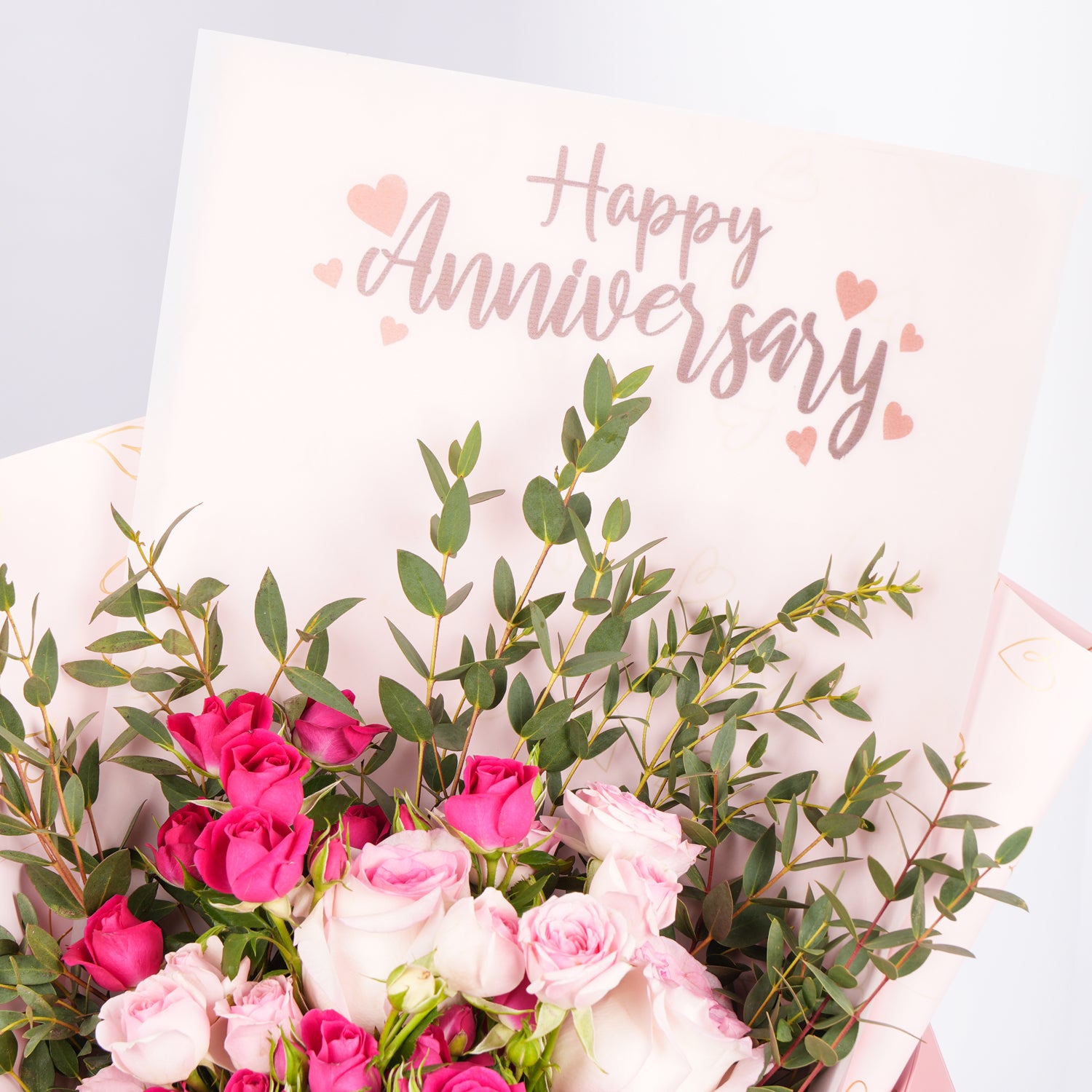 Personalised Name Anniversary Bouquet